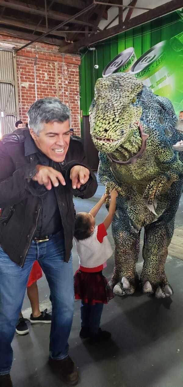 Green Titan Velociraptor Walking Dinosaur - Image 3