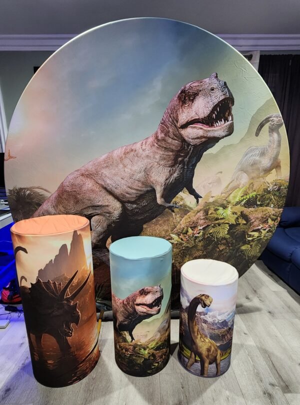 Round 6 feet backdrop