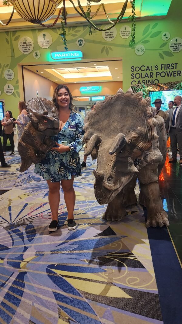 Sara Triceratops Baby Dinosaur - Image 3