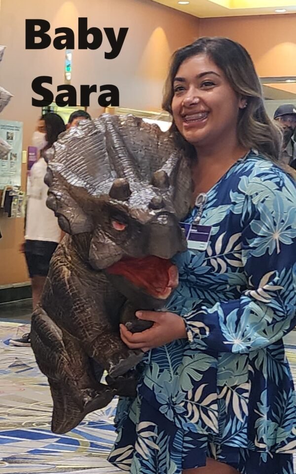 Sara Triceratops Baby Dinosaur