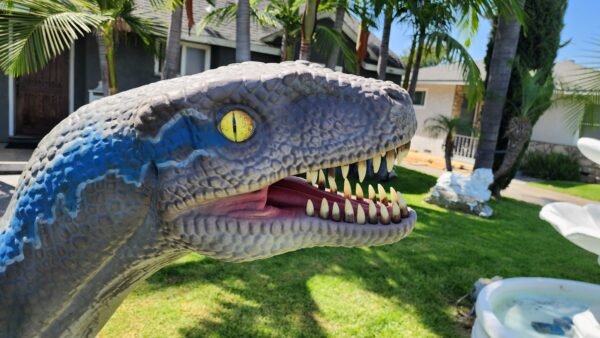 Blue Velociraptor Stand Still - Image 6