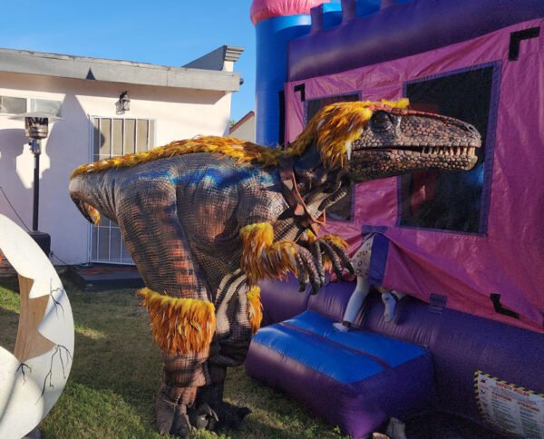 Feathers Walking Dinosaur