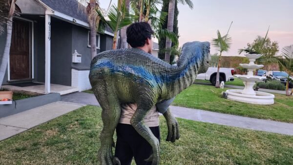Velociraptor Shoulder Dinosaur - Image 4