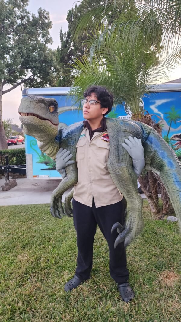 Velociraptor Shoulder Dinosaur