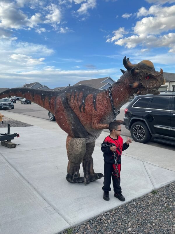 Ducky the Stygimoloch Walking Dinosaur