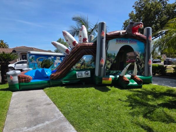 Dinosaur Jumper & Water slide combo - Image 9