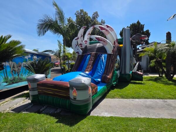 Dinosaur Jumper & Water slide combo - Image 4