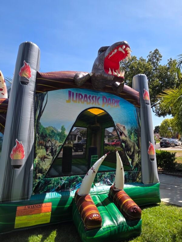 Dinosaur Jumper & Water slide combo - Image 10