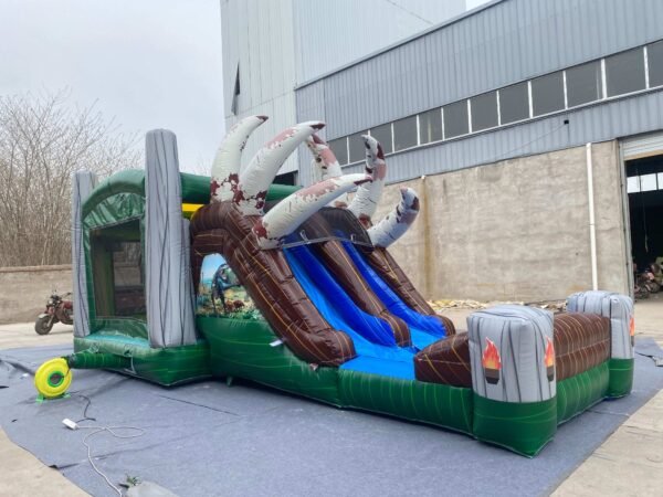 Dinosaur Jumper & Water slide combo - Image 3